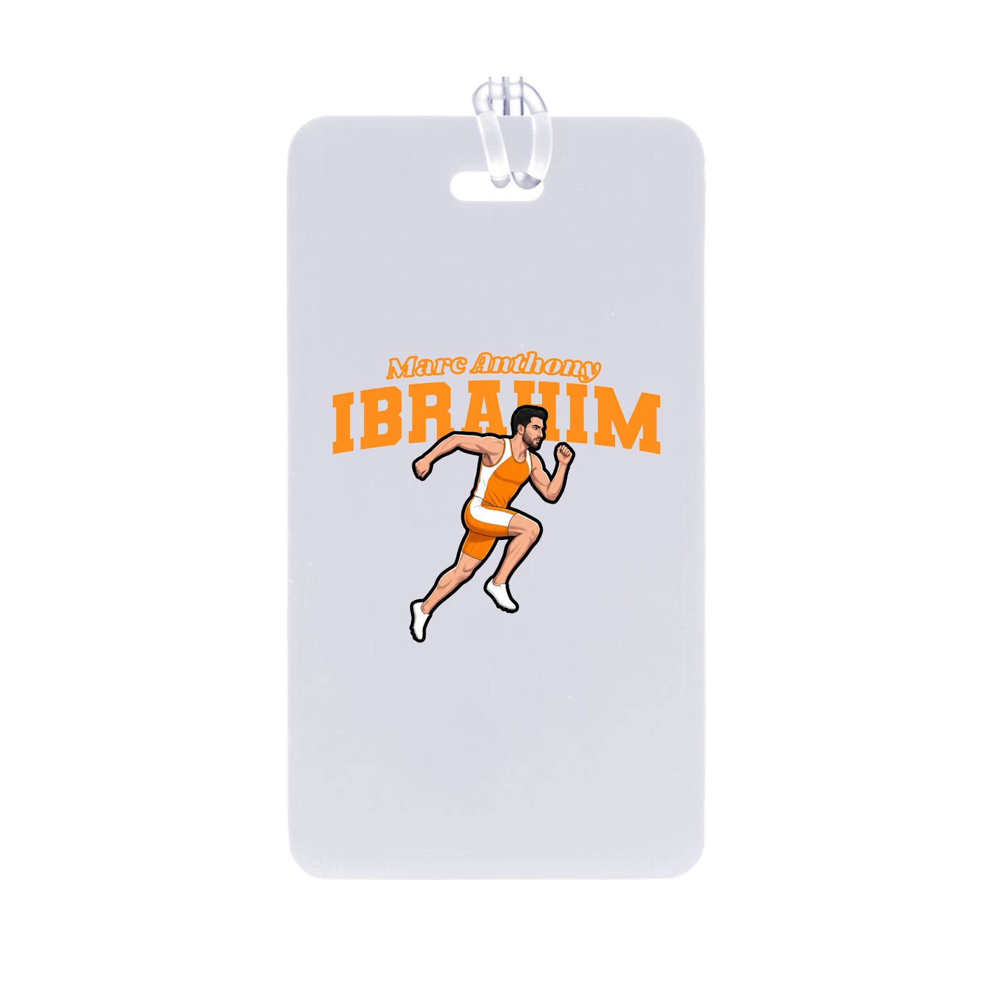 Bag Tag — Name Arch in Classic