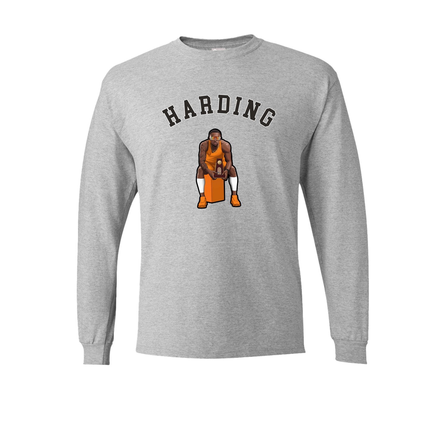 Long Sleeve Tee — Shirsey Arch in Grey