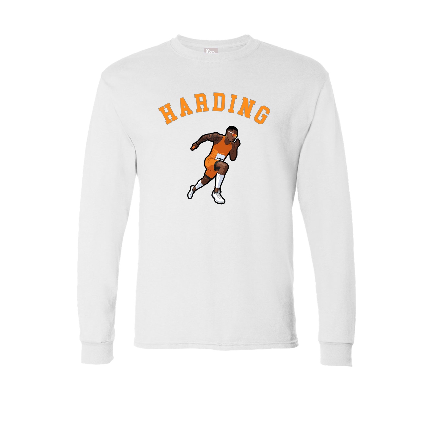 Long Sleeve Tee — Shirsey Arch in White