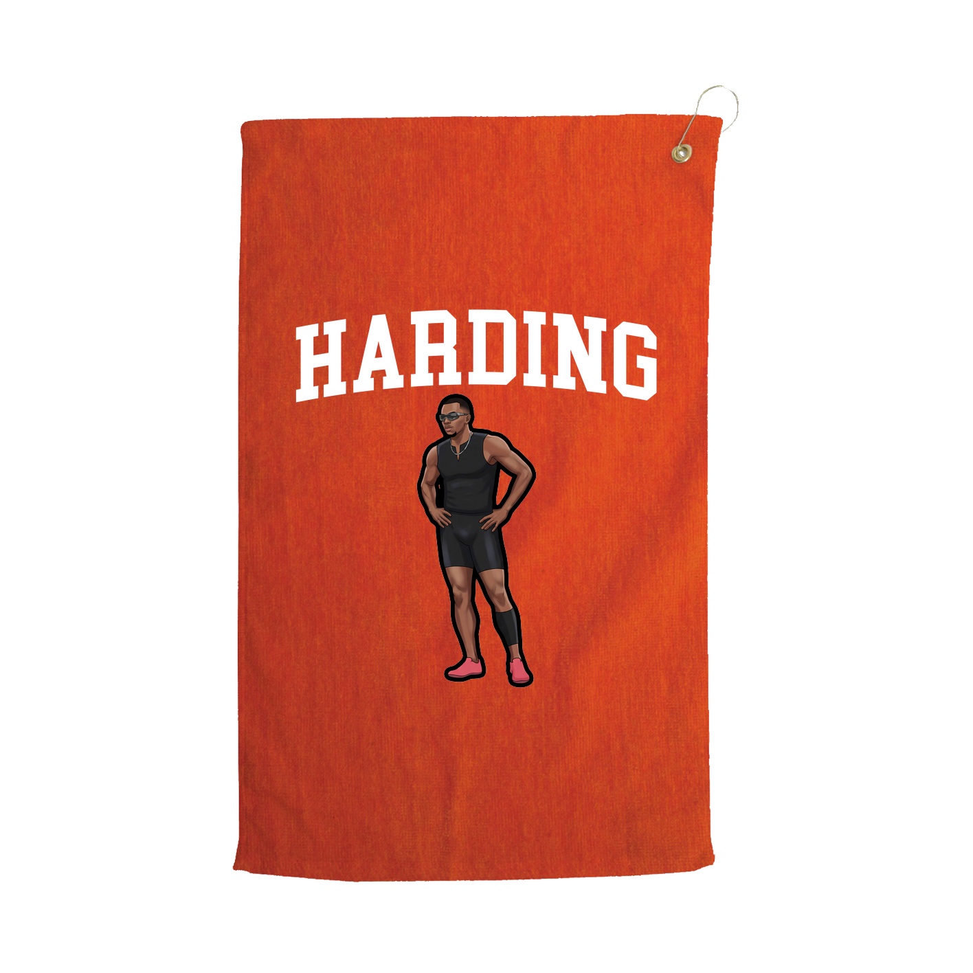 Golf Towel — Shirsey in Orange