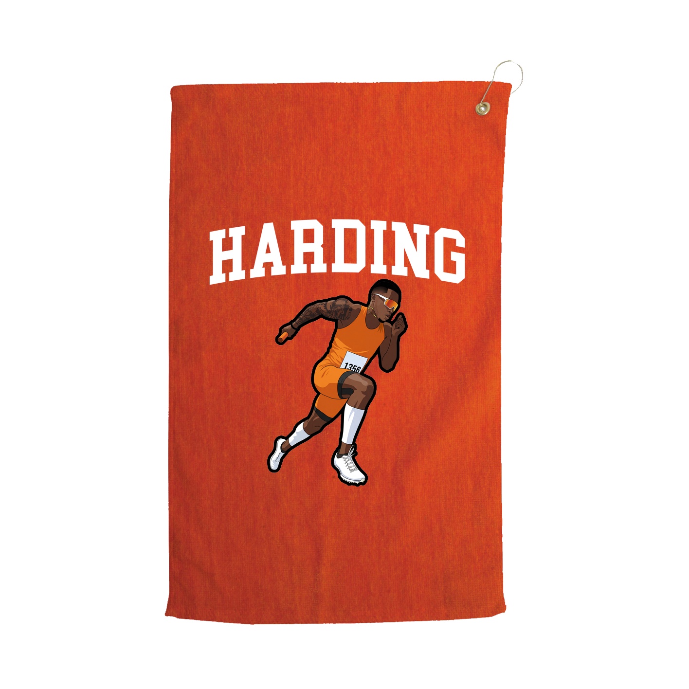 Golf Towel — Shirsey in Orange