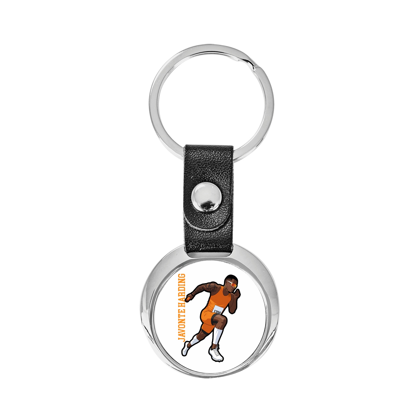 Key Chain — Name Vertical in Classic