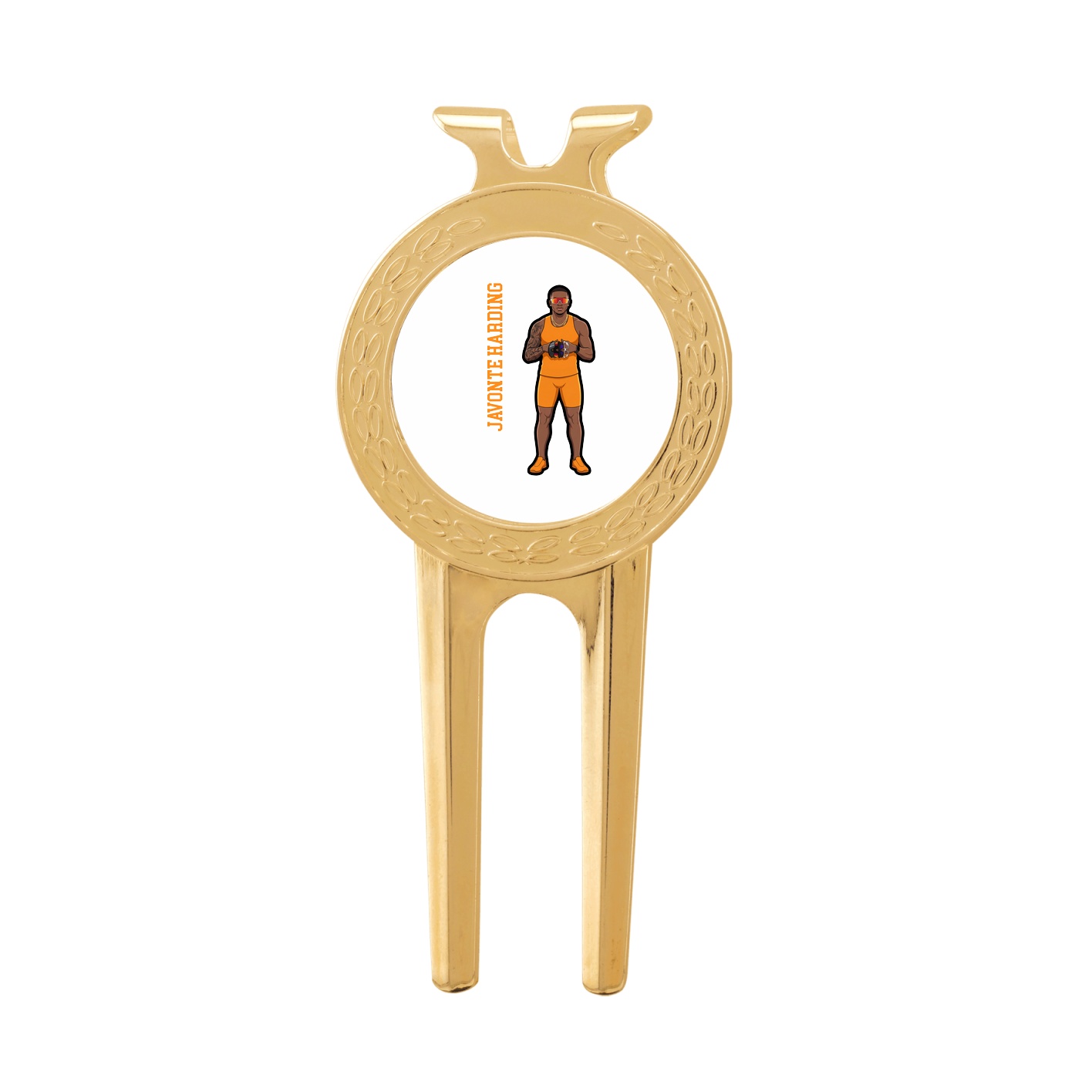 Divot Tool with Ball Marker — Name Vertical in Classic
