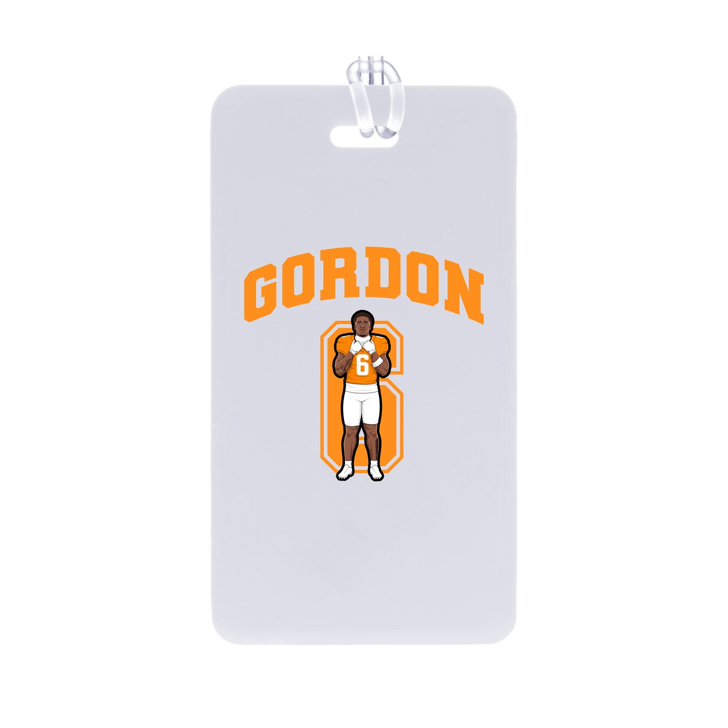 Bag Tag — Number in Classic