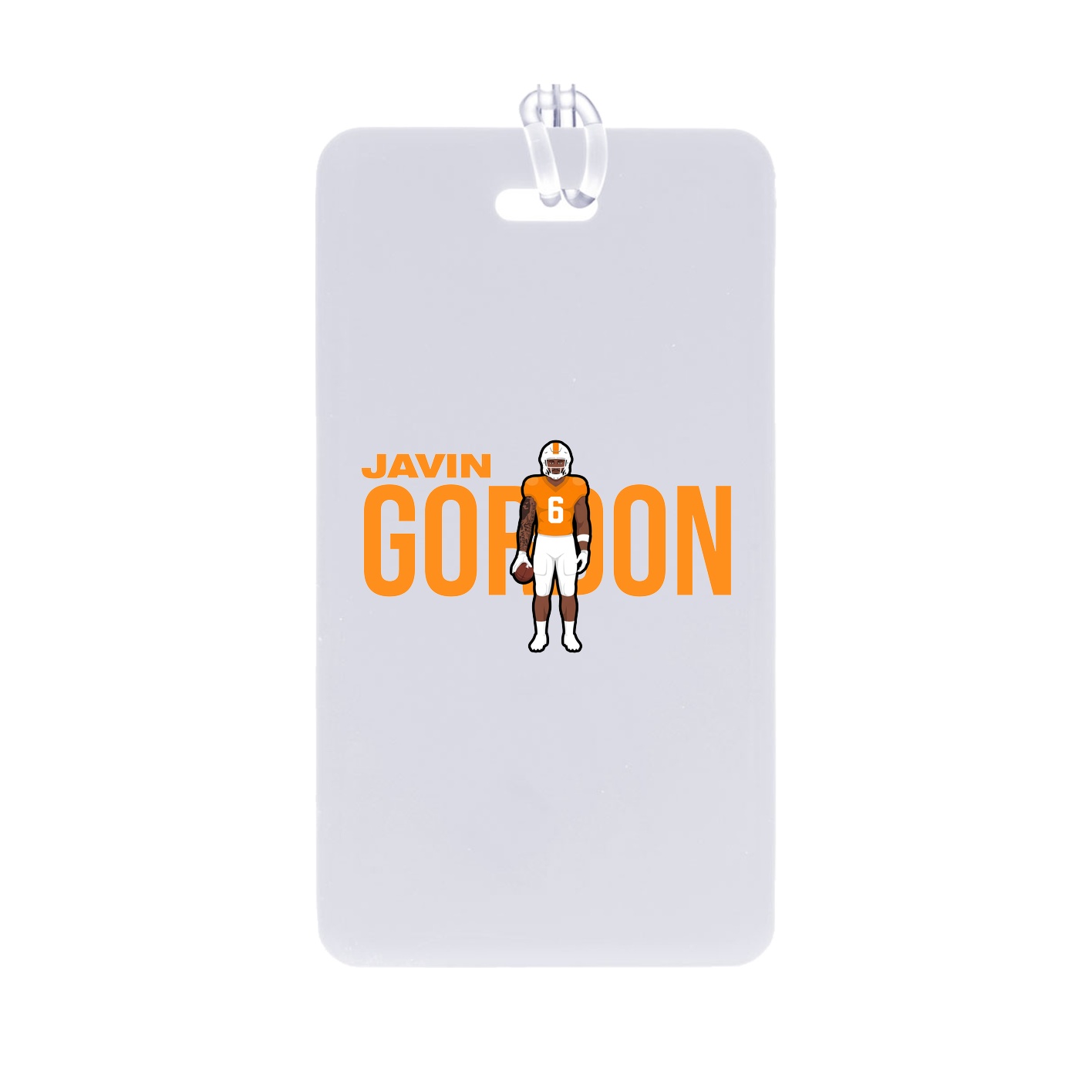 Bag Tag — Player Name in Classic
