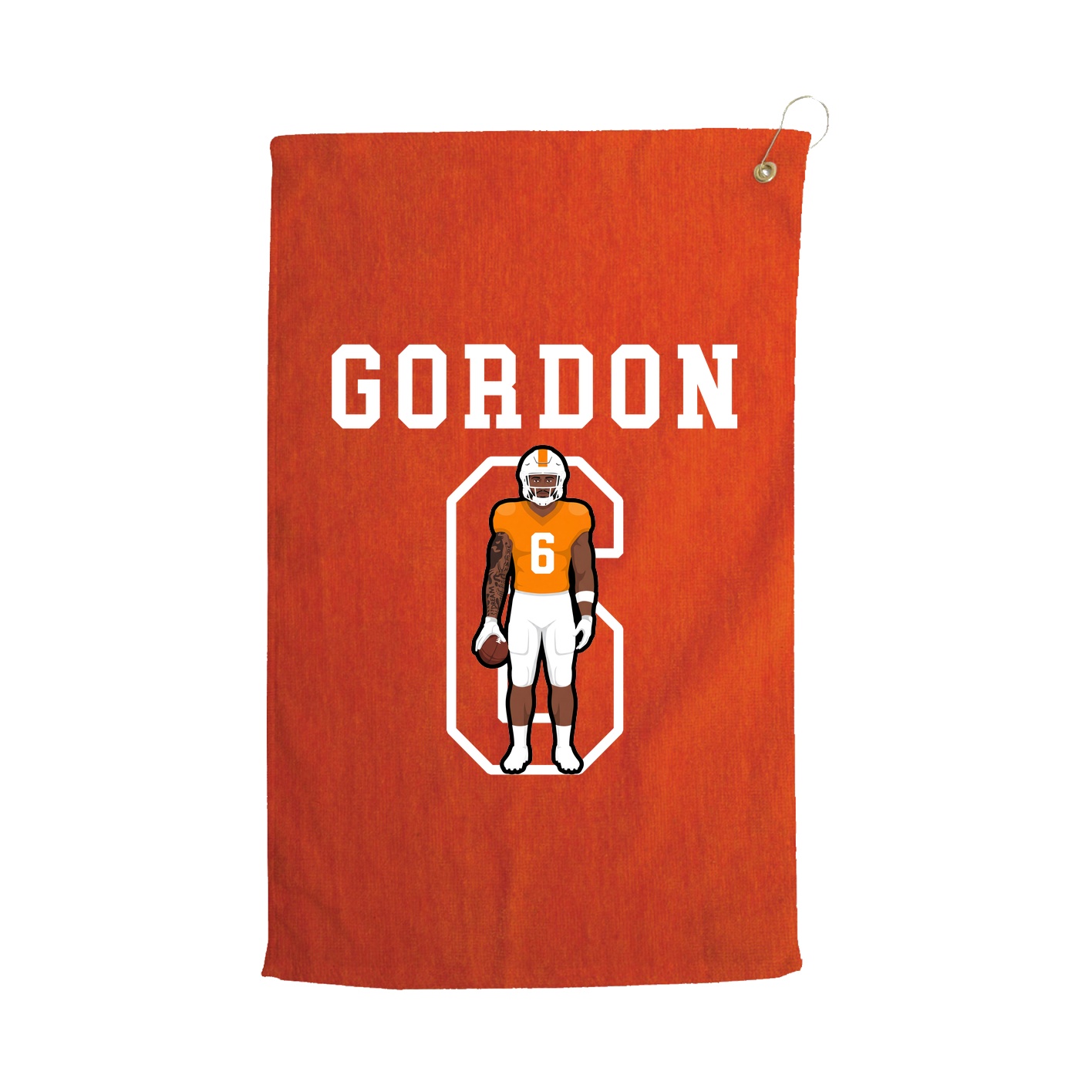 Golf Towel — Shirsey in Orange