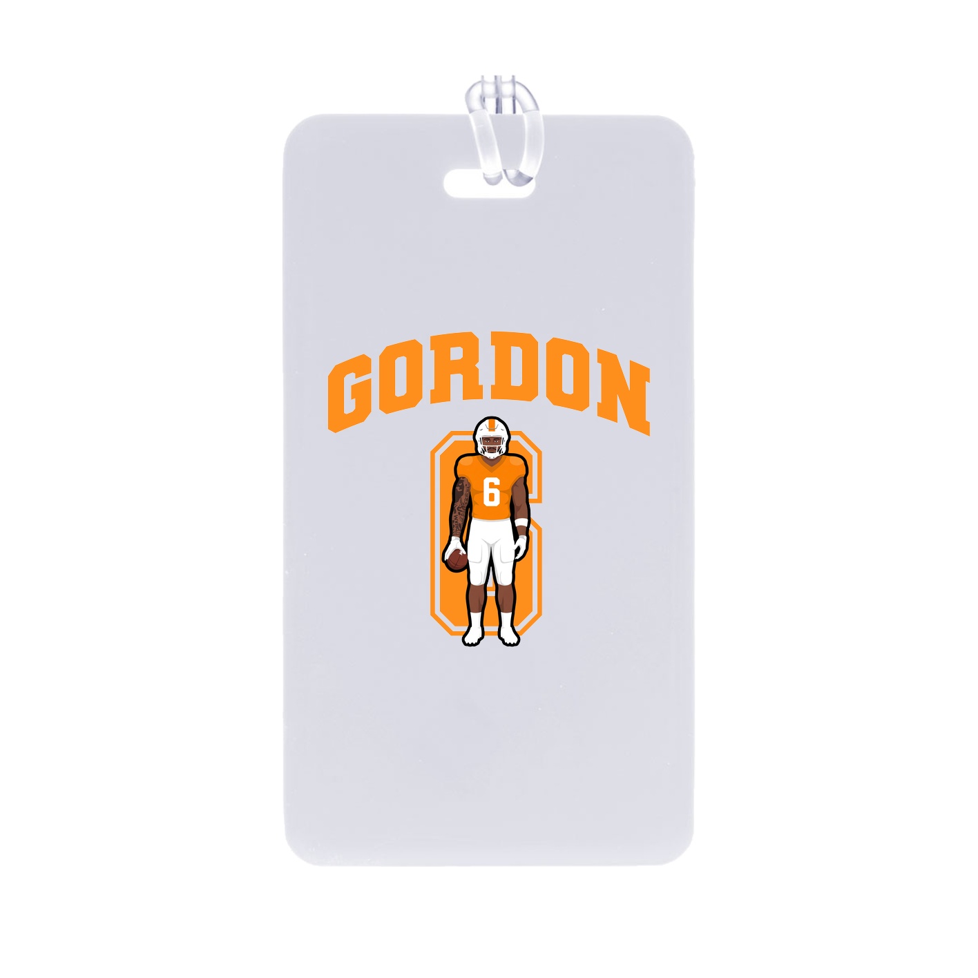 Bag Tag — Number in Classic