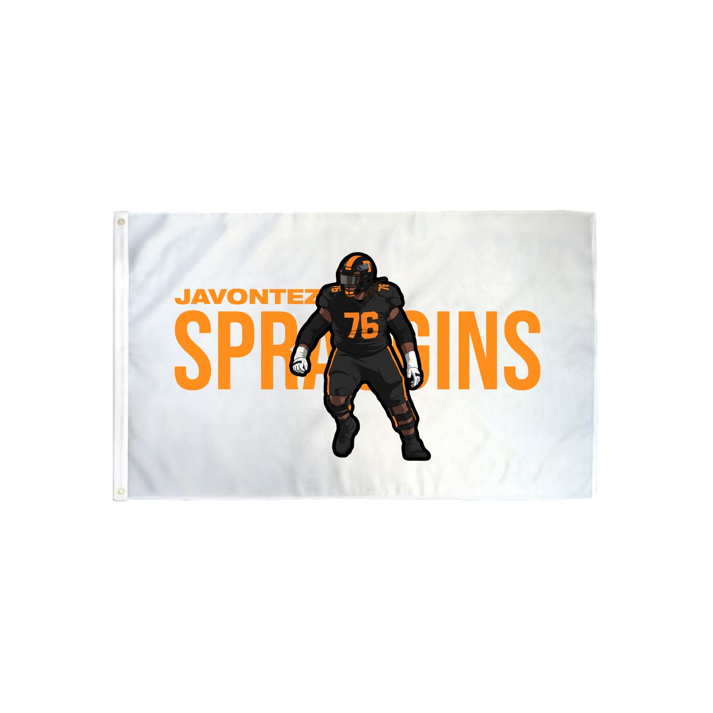 3x5 Flag — Player Name in Classic