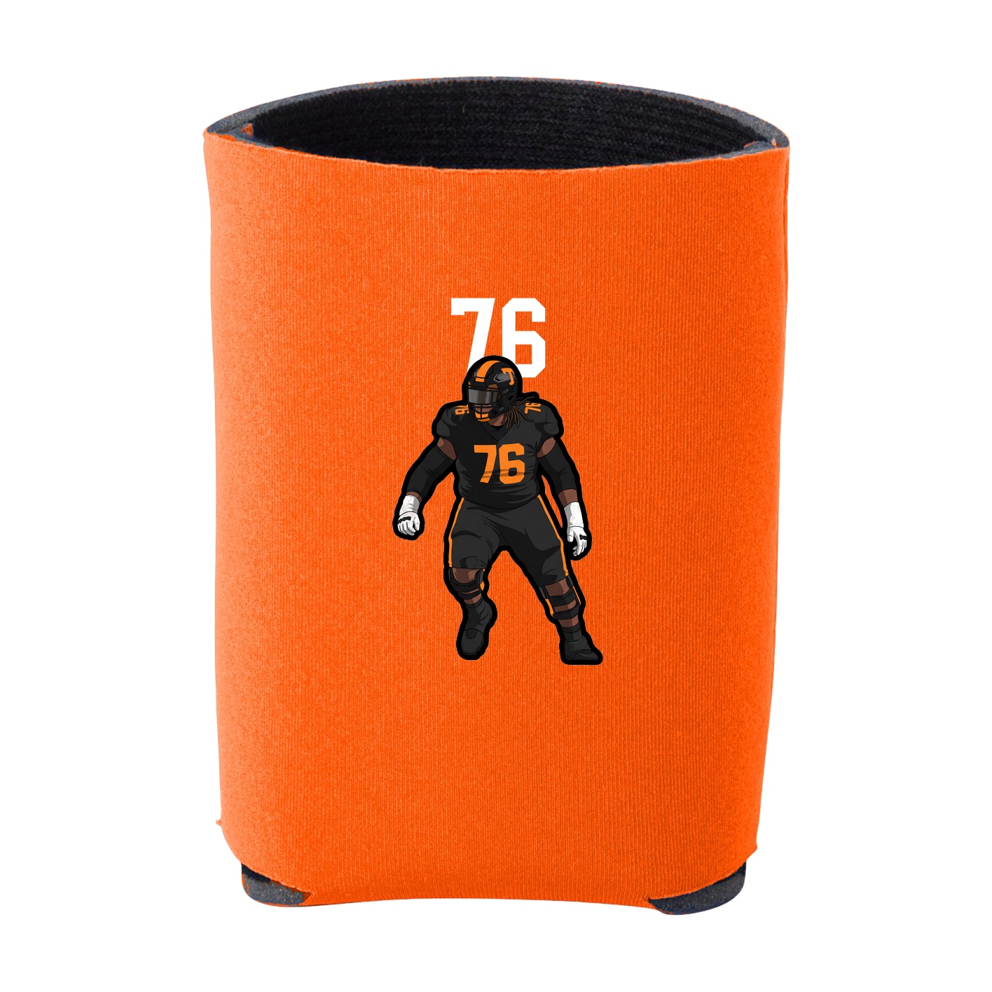 Can Holder — Number Top in Orange