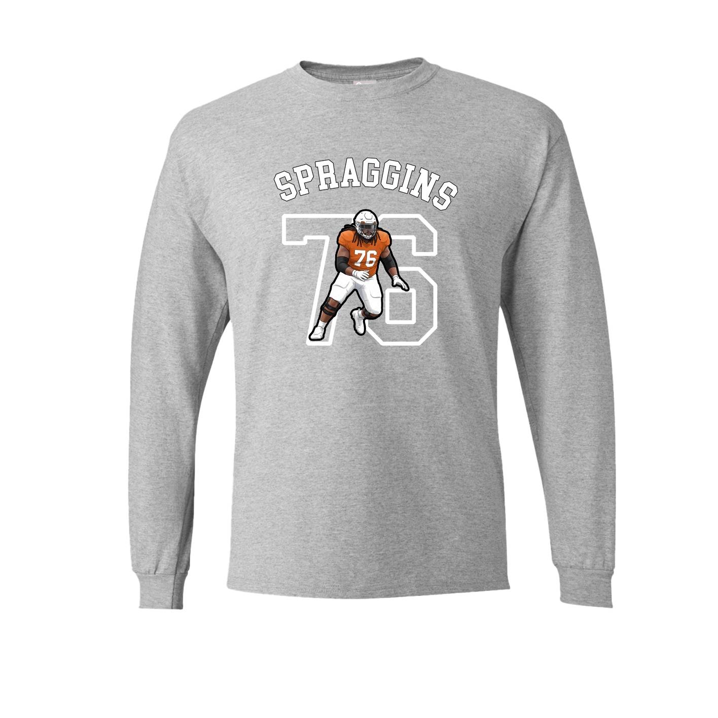 Long Sleeve Tee — Shirsey Arch in Grey