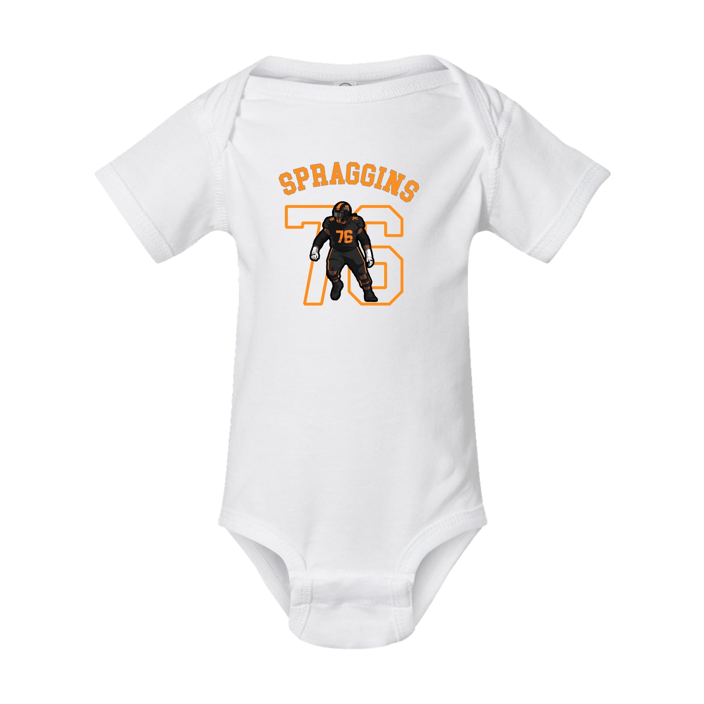 Baby Onesie — Shirsey Arch in White