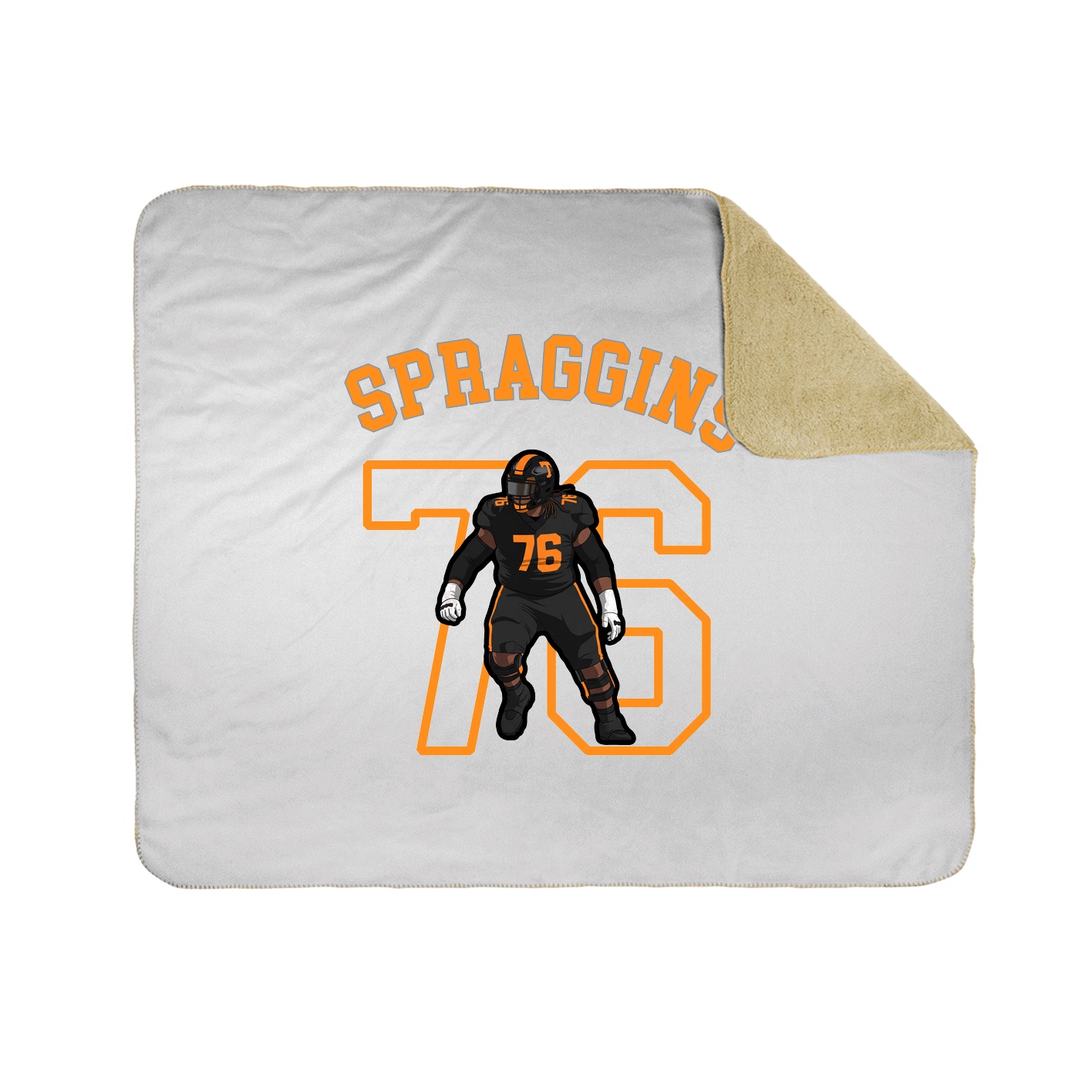 Throw Blanket — Shirsey Arch in White