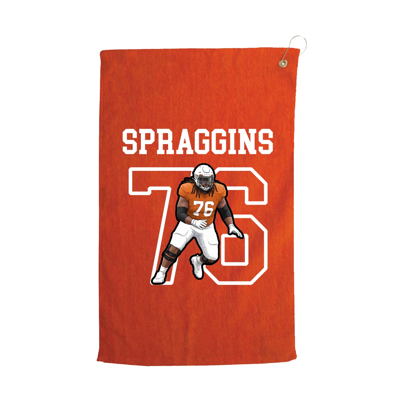 Golf Towel — Shirsey in Orange