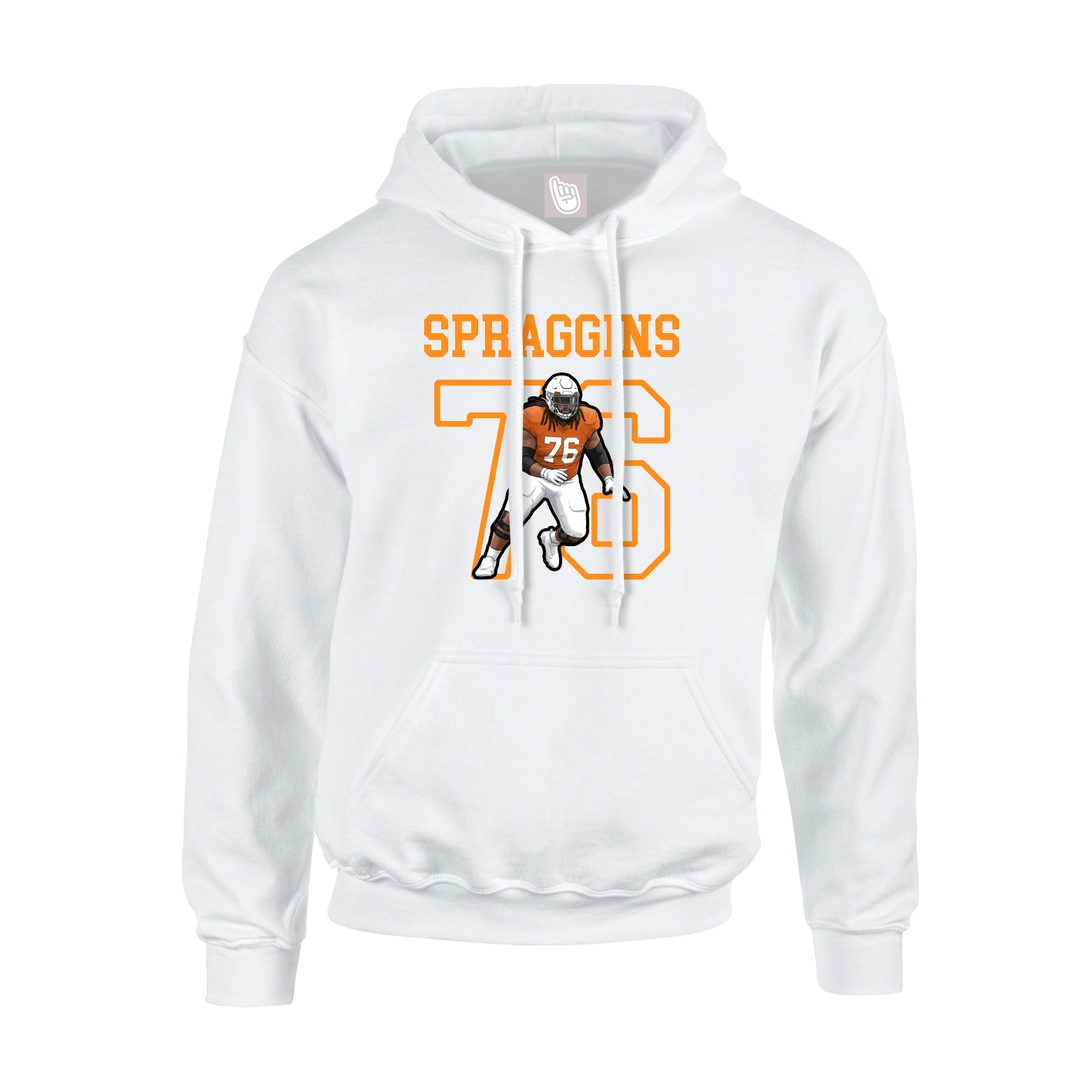 Youth Hoodie — Shirsey in White