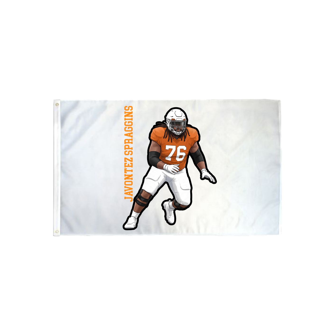 3x5 Flag — Name Vertical in Classic