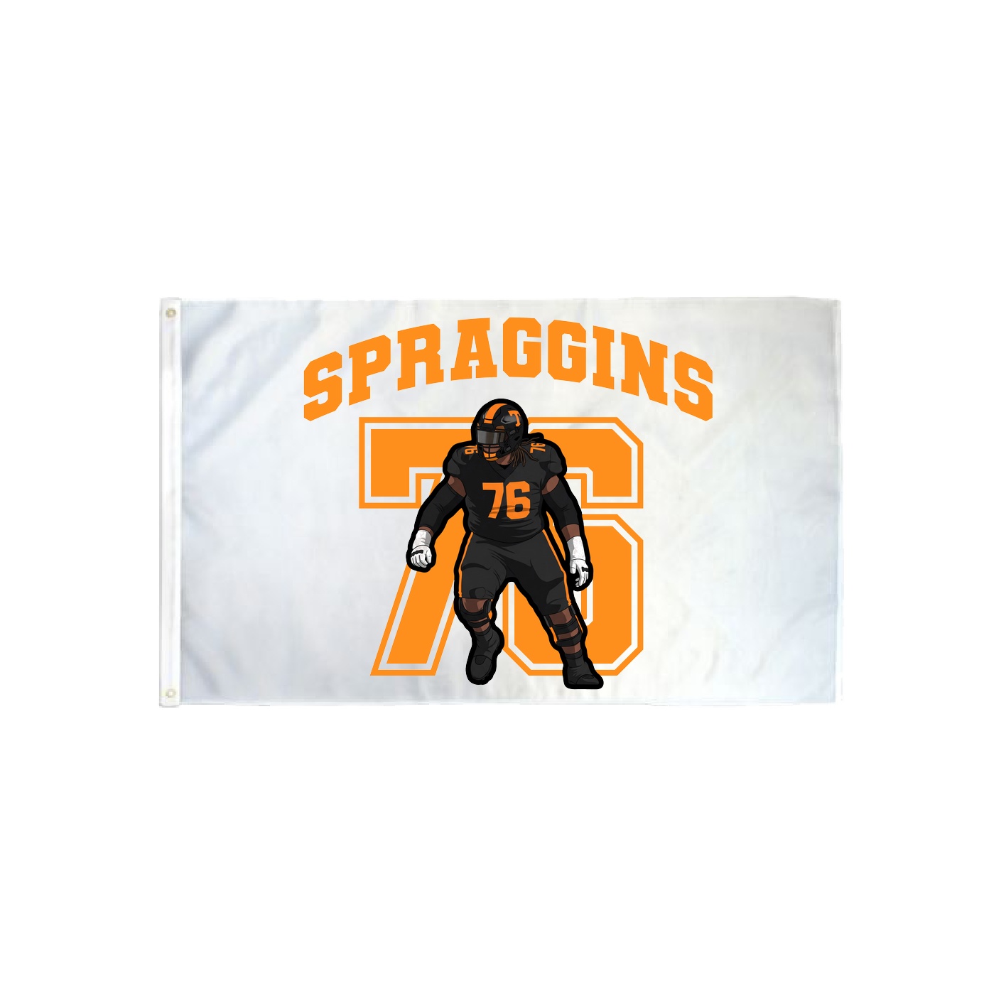 3x5 Flag — Number in Classic