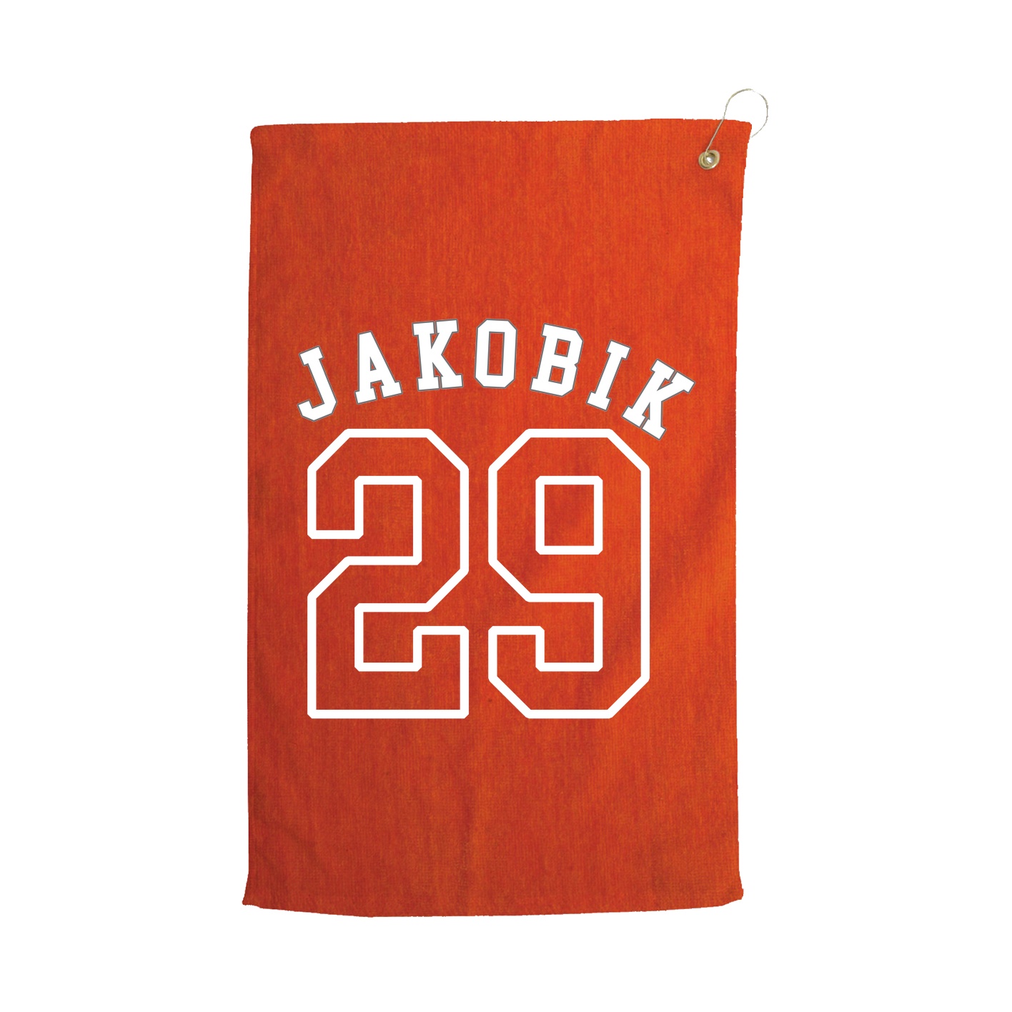 Golf Towel — Shirsey Arch in Orange