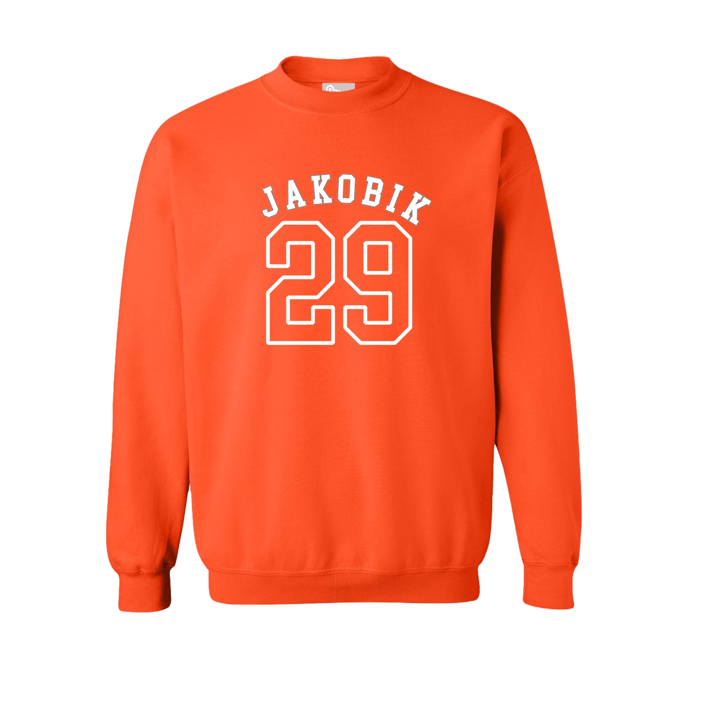 Fleece Crew — Shirsey Arch in Orange
