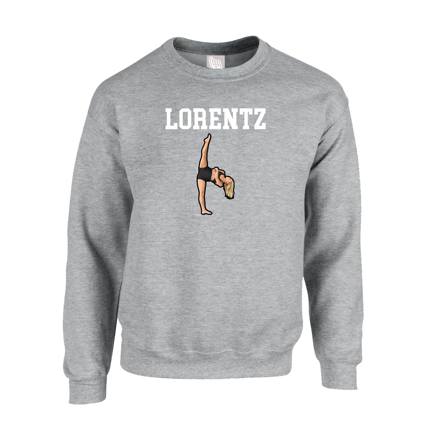 Fleece Crew — Shirsey in Grey