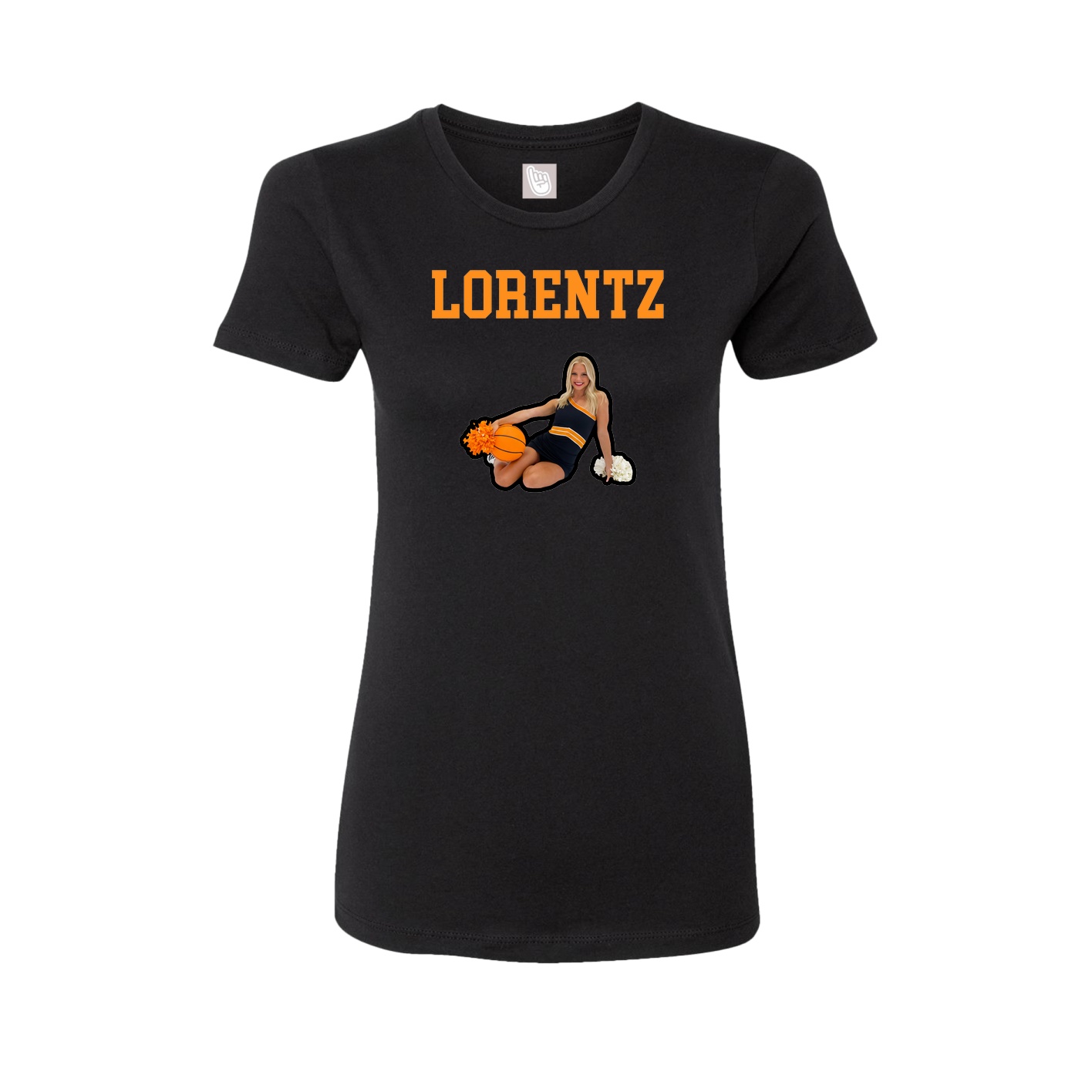 Fitted Women's Tee — Shirsey in Black