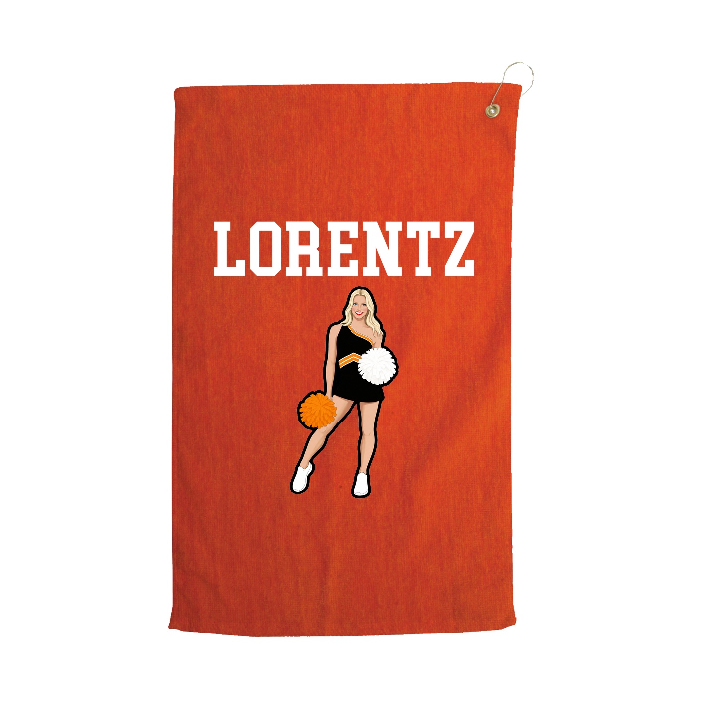 Golf Towel — Shirsey in Orange