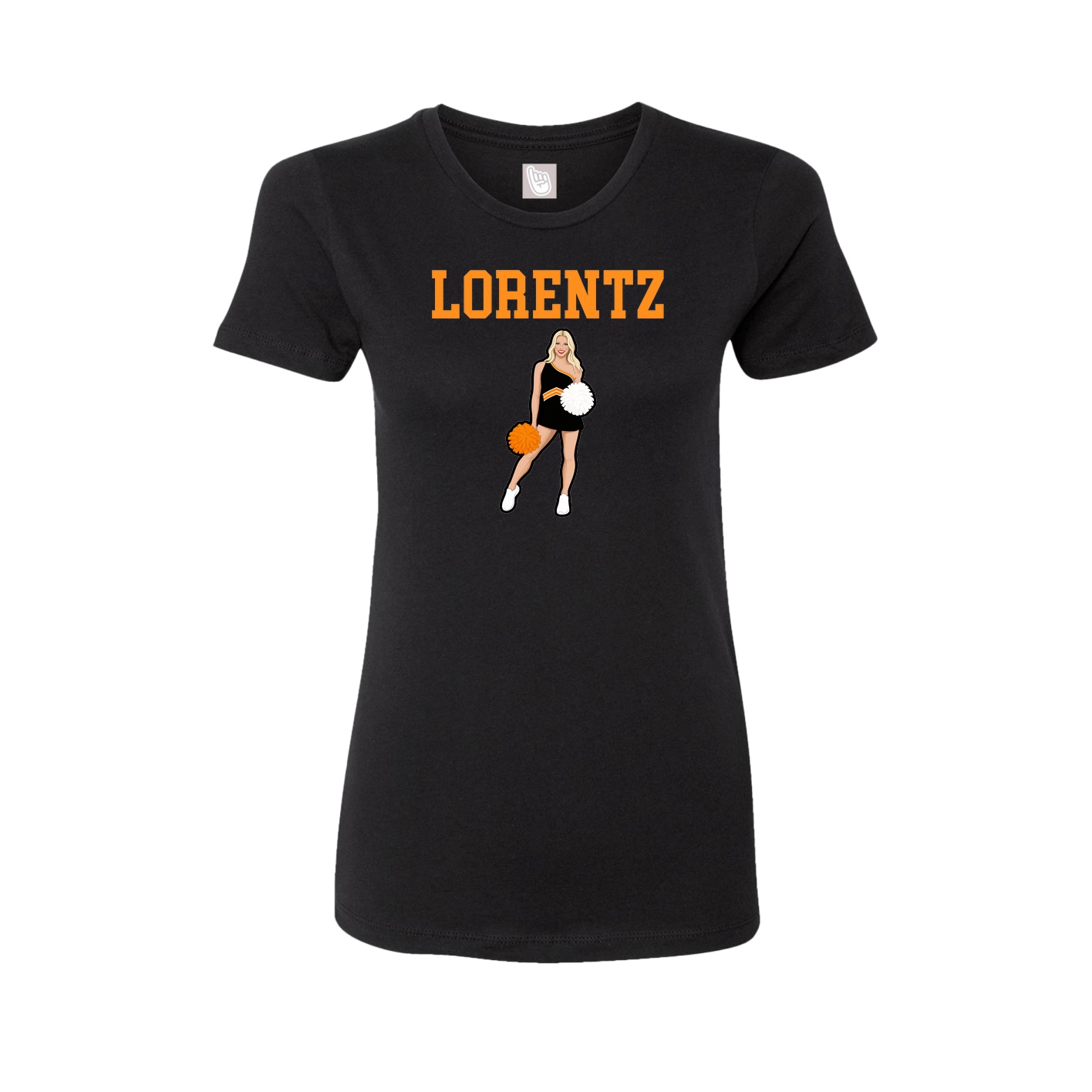 Fitted Women's Tee — Shirsey in Black