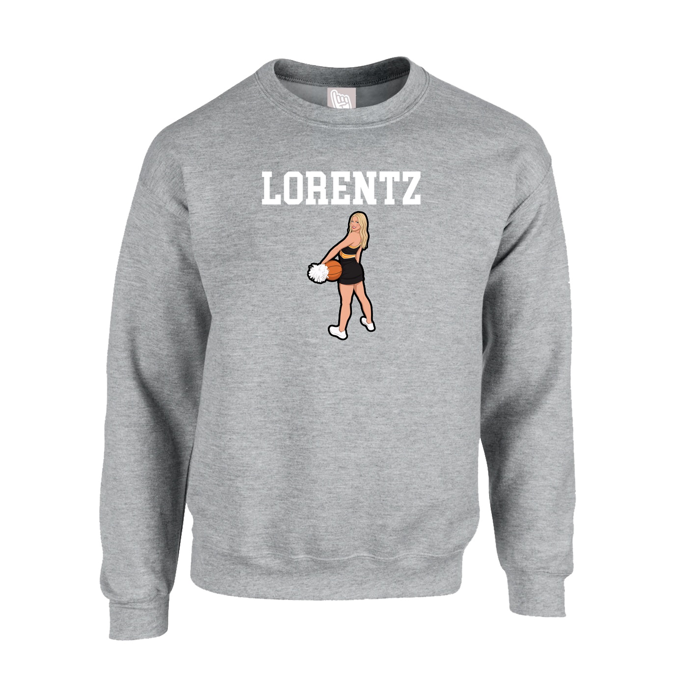 Fleece Crew — Shirsey in Grey