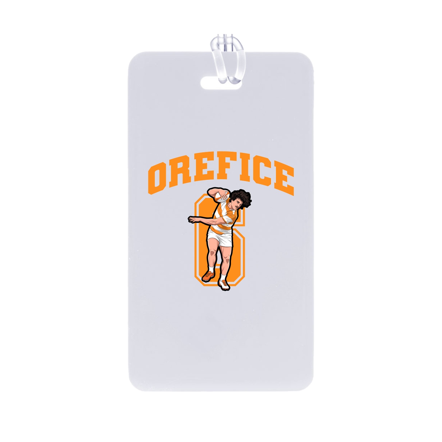 Bag Tag — Number in Classic