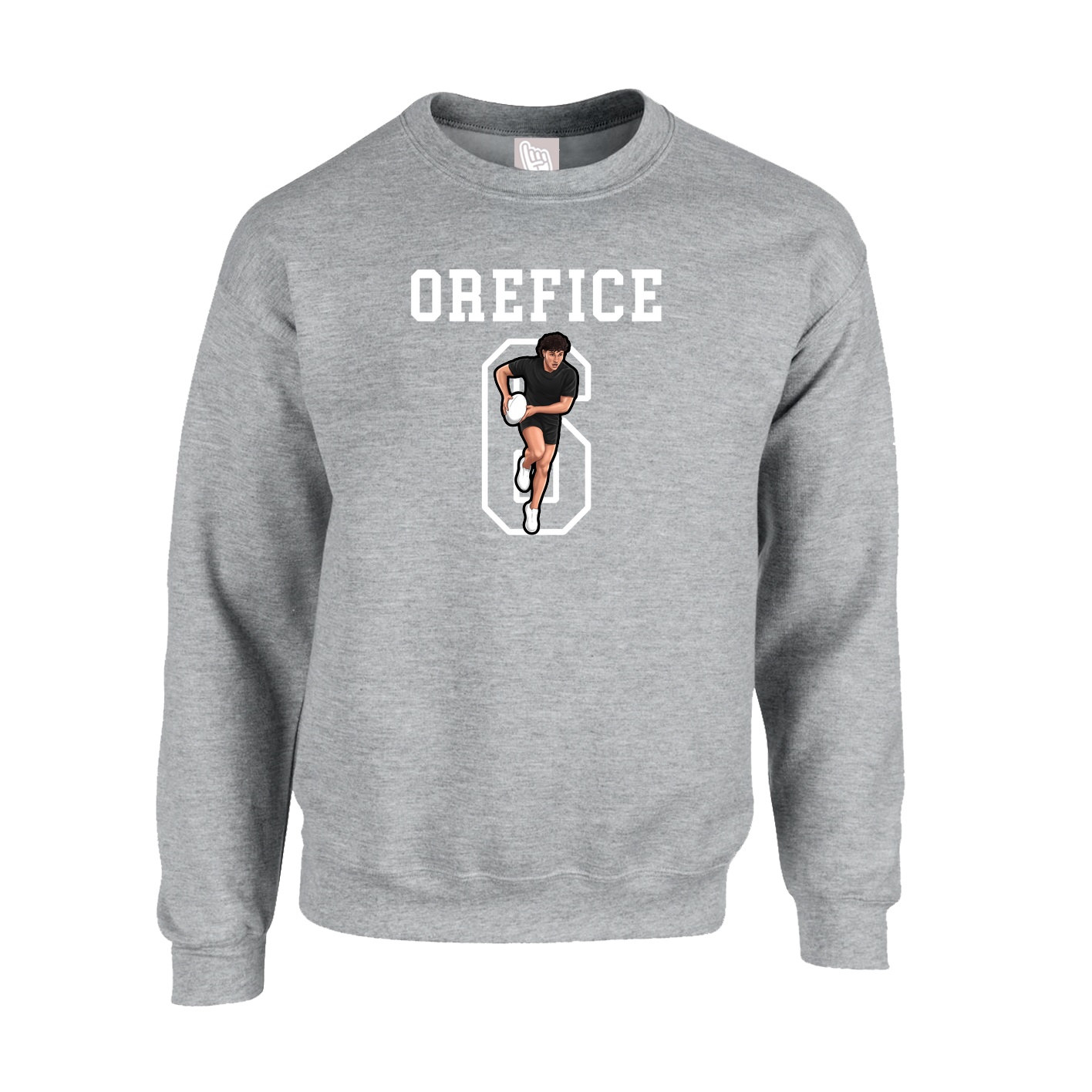 Fleece Crew — Shirsey in Grey