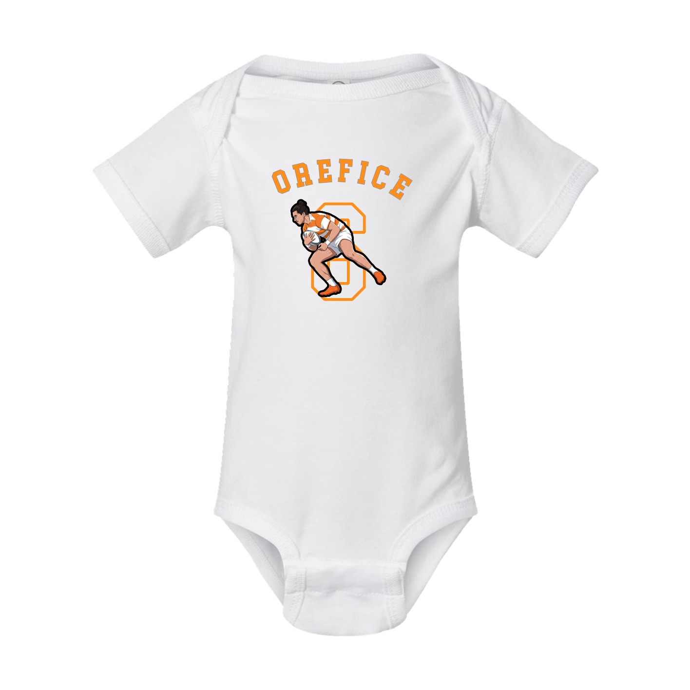 Baby Onesie — Shirsey Arch in White