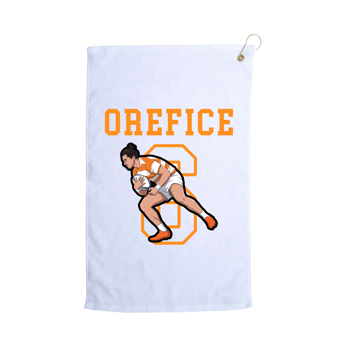 Golf Towel — Shirsey in White