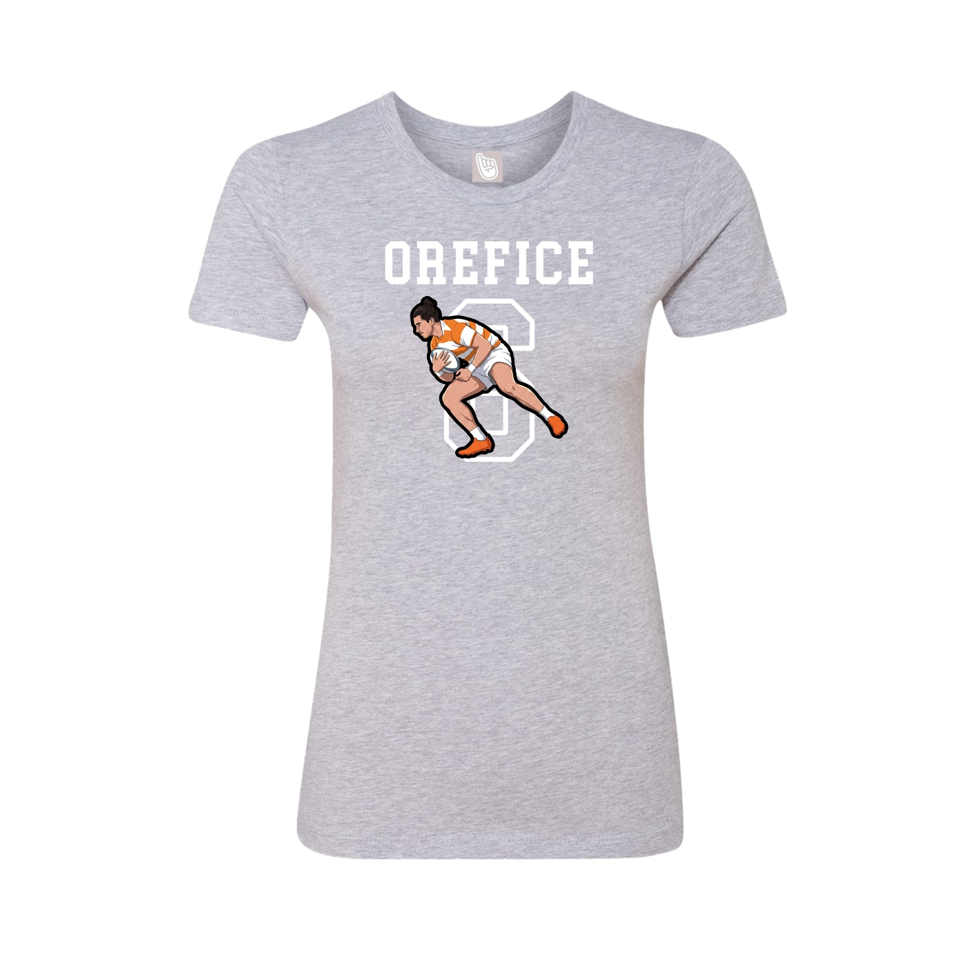 Fitted Women's Tee — Shirsey in Grey