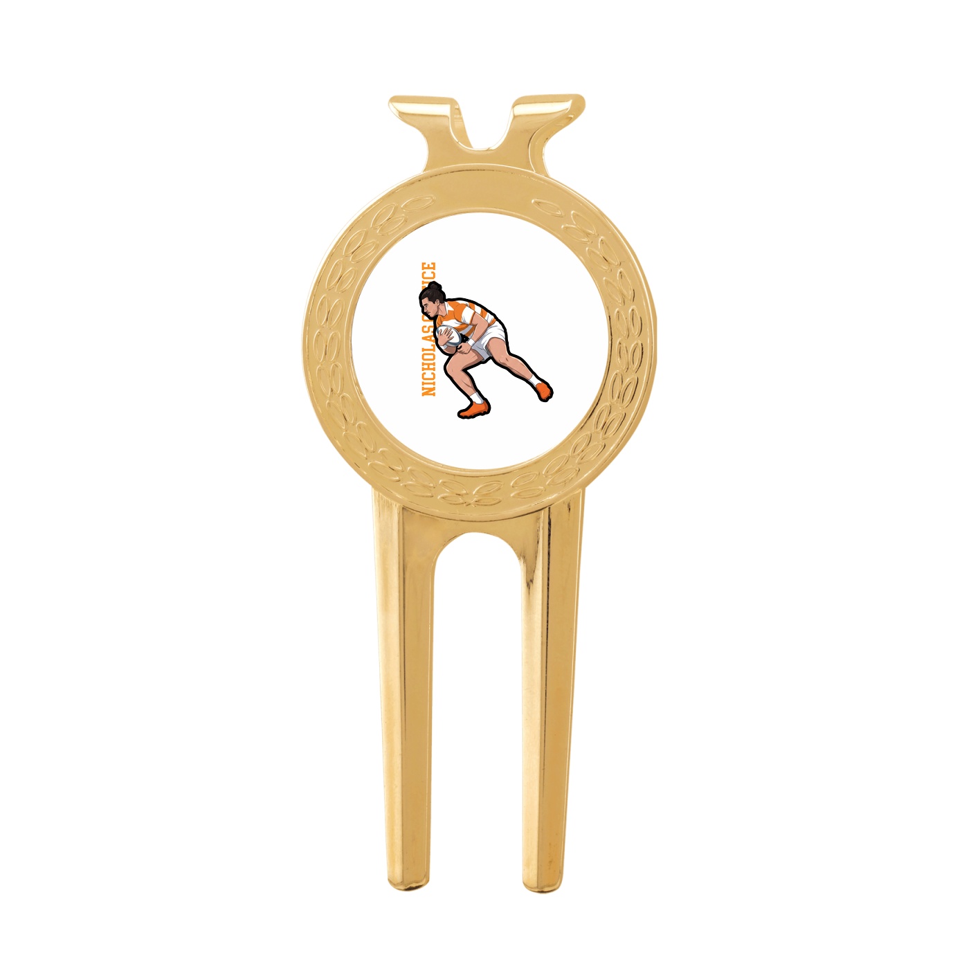 Divot Tool with Ball Marker — Name Vertical in Classic