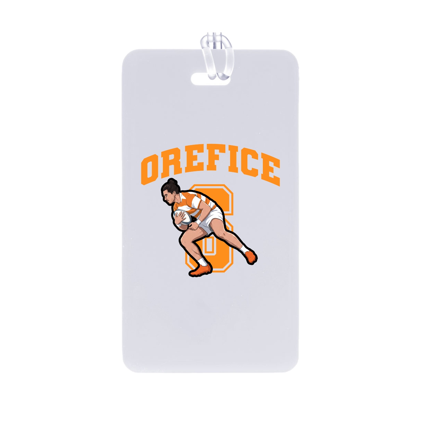 Bag Tag — Number in Classic