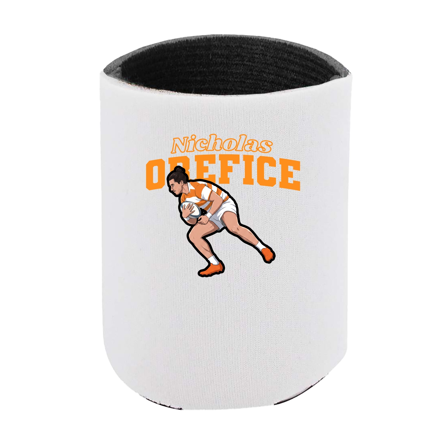 Can Holder — Name Arch in White