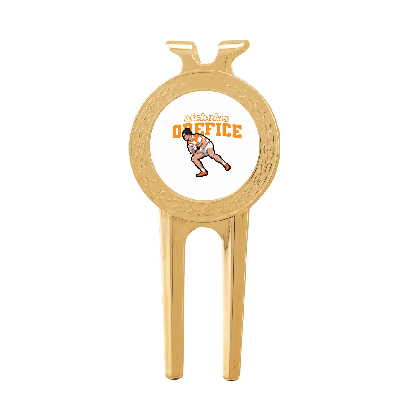 Divot Tool with Ball Marker — Name Arch in Classic