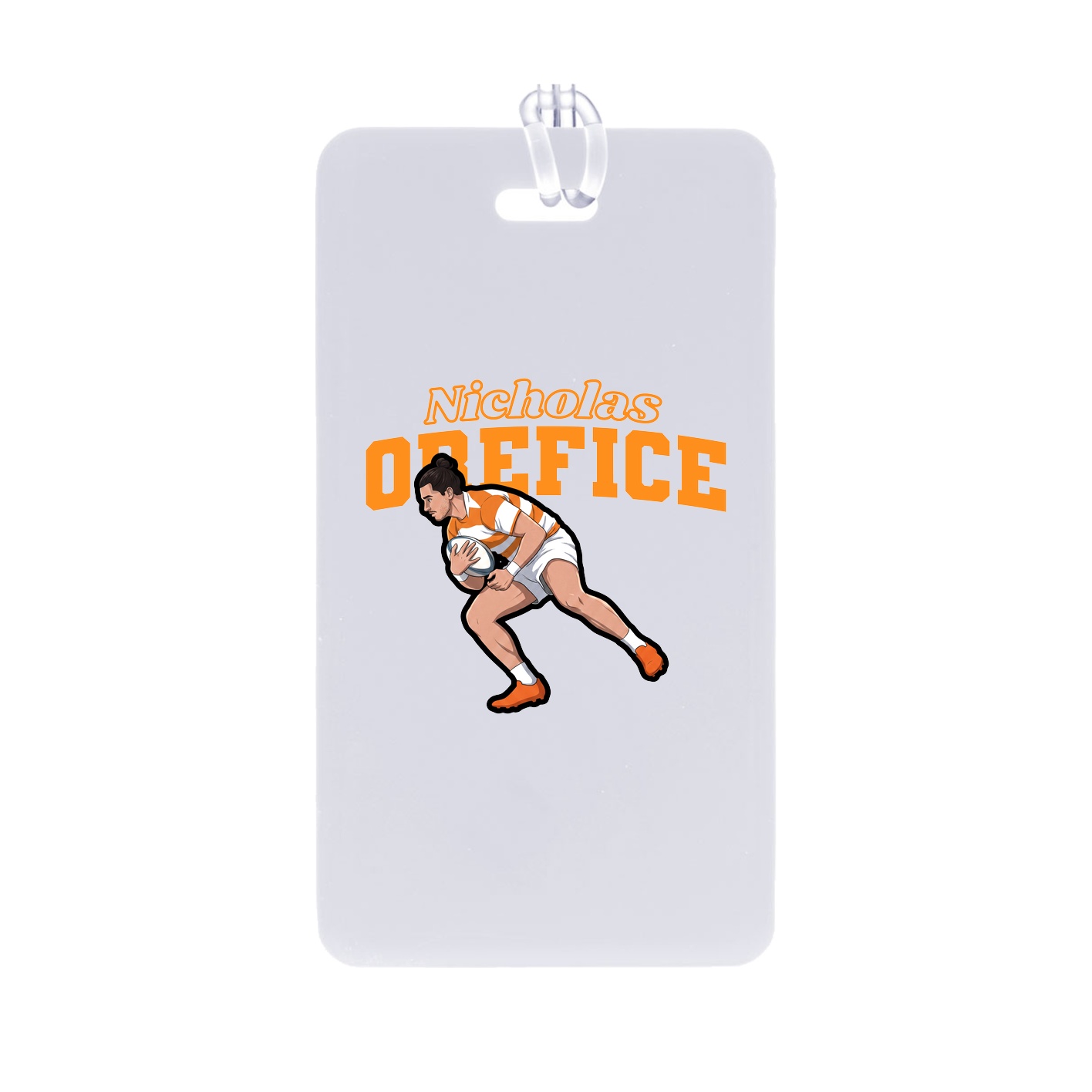 Bag Tag — Name Arch in Classic