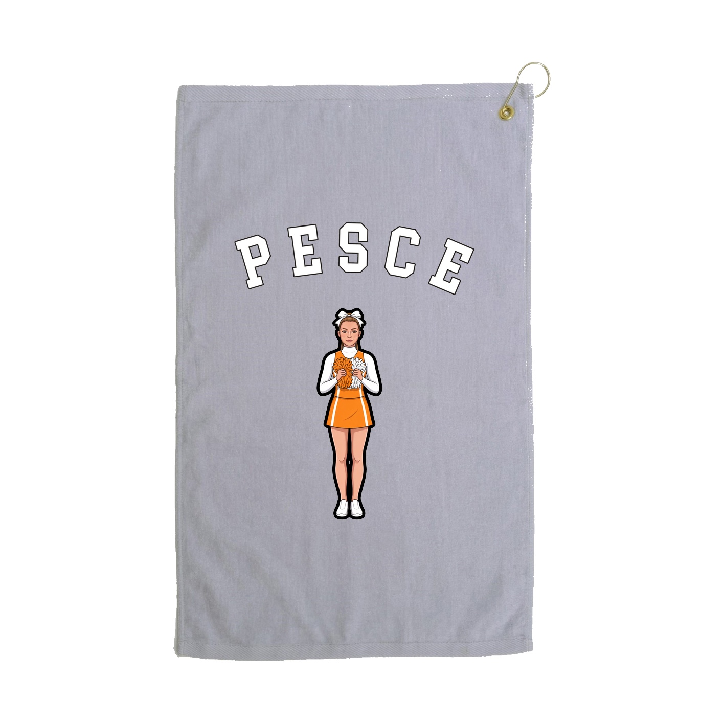 Golf Towel — Shirsey Arch in Grey