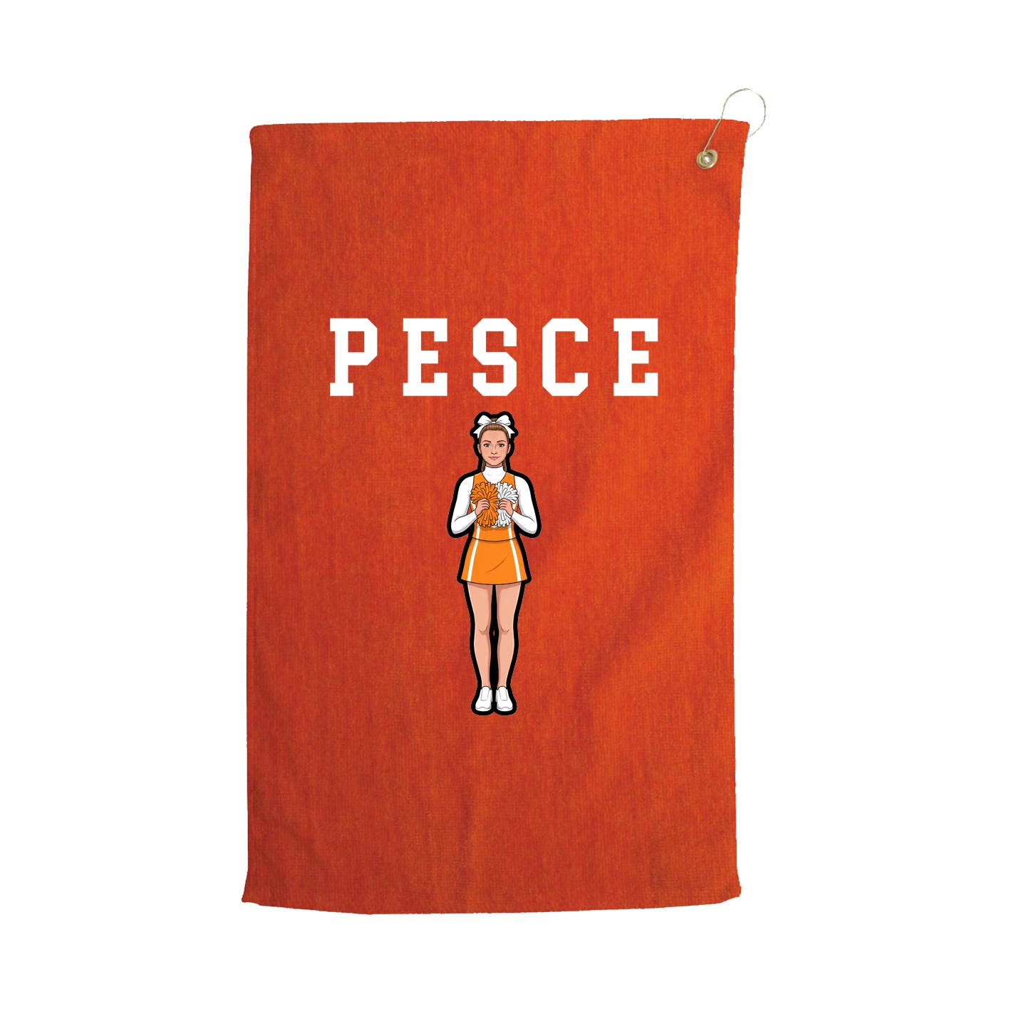Golf Towel — Shirsey in Orange