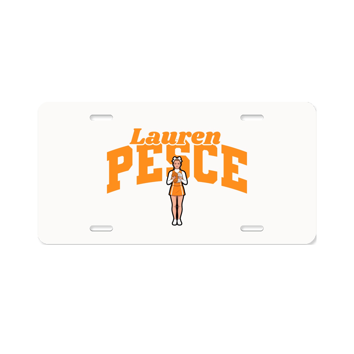License Plate — Signature Arch in Classic