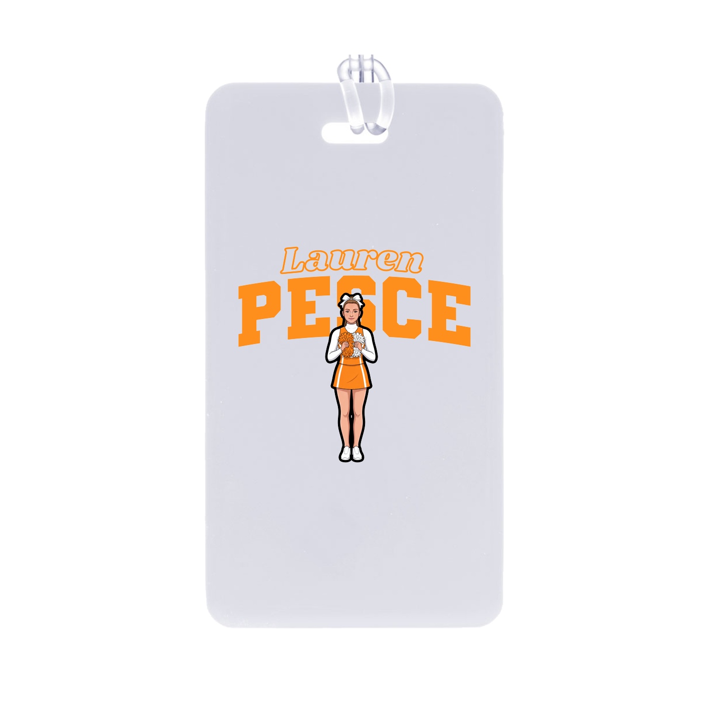 Bag Tag — Name Arch in Classic