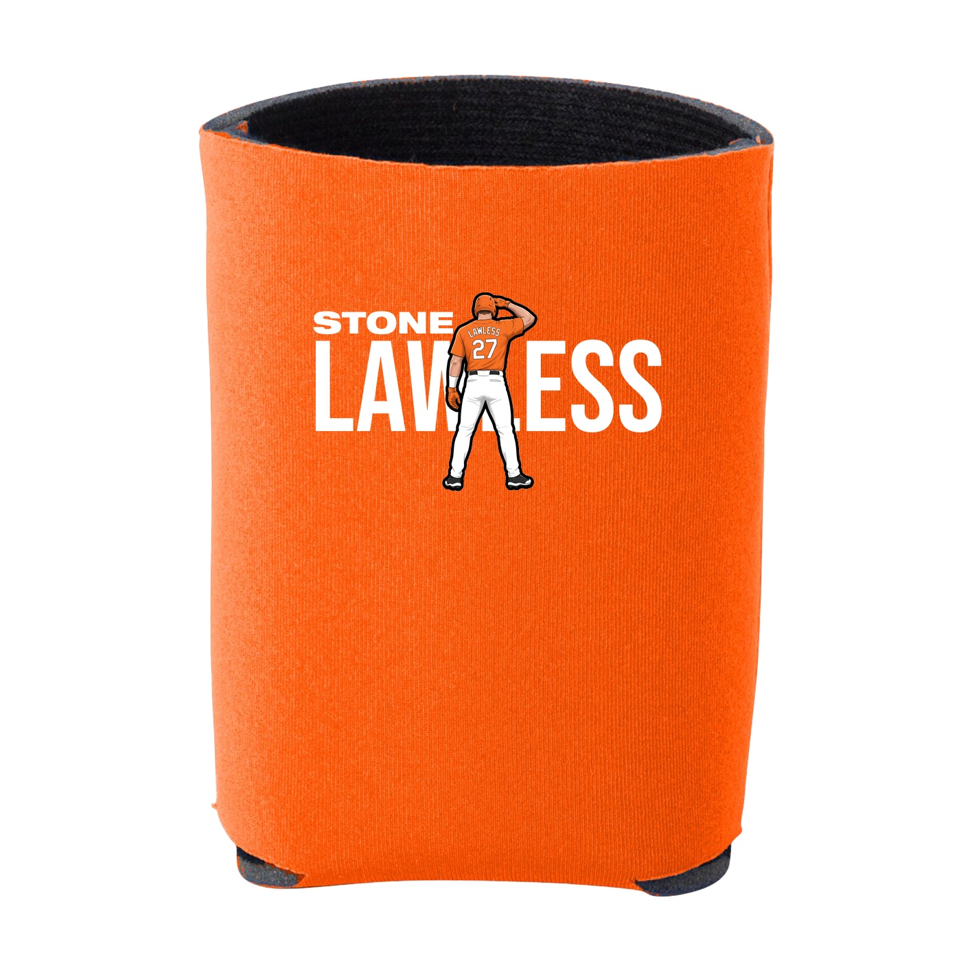 Can Holder — Player Name in Orange
