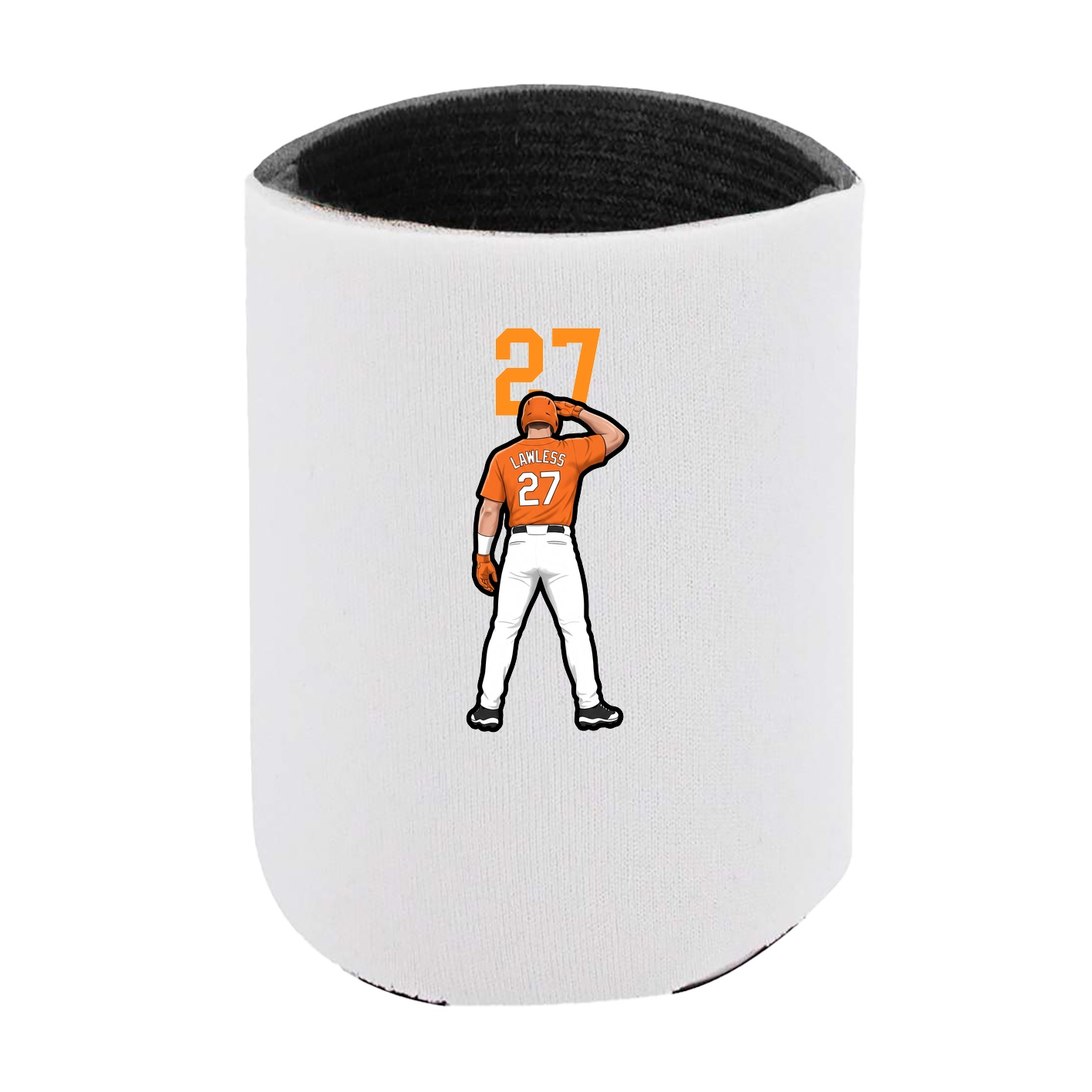 Can Holder — Number Top in White