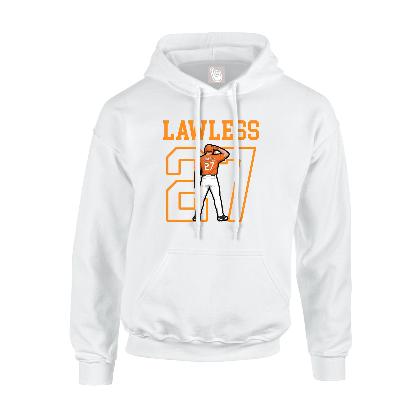 Youth Hoodie — Shirsey in White