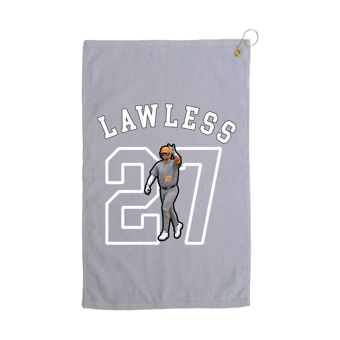 Golf Towel — Shirsey Arch in Grey
