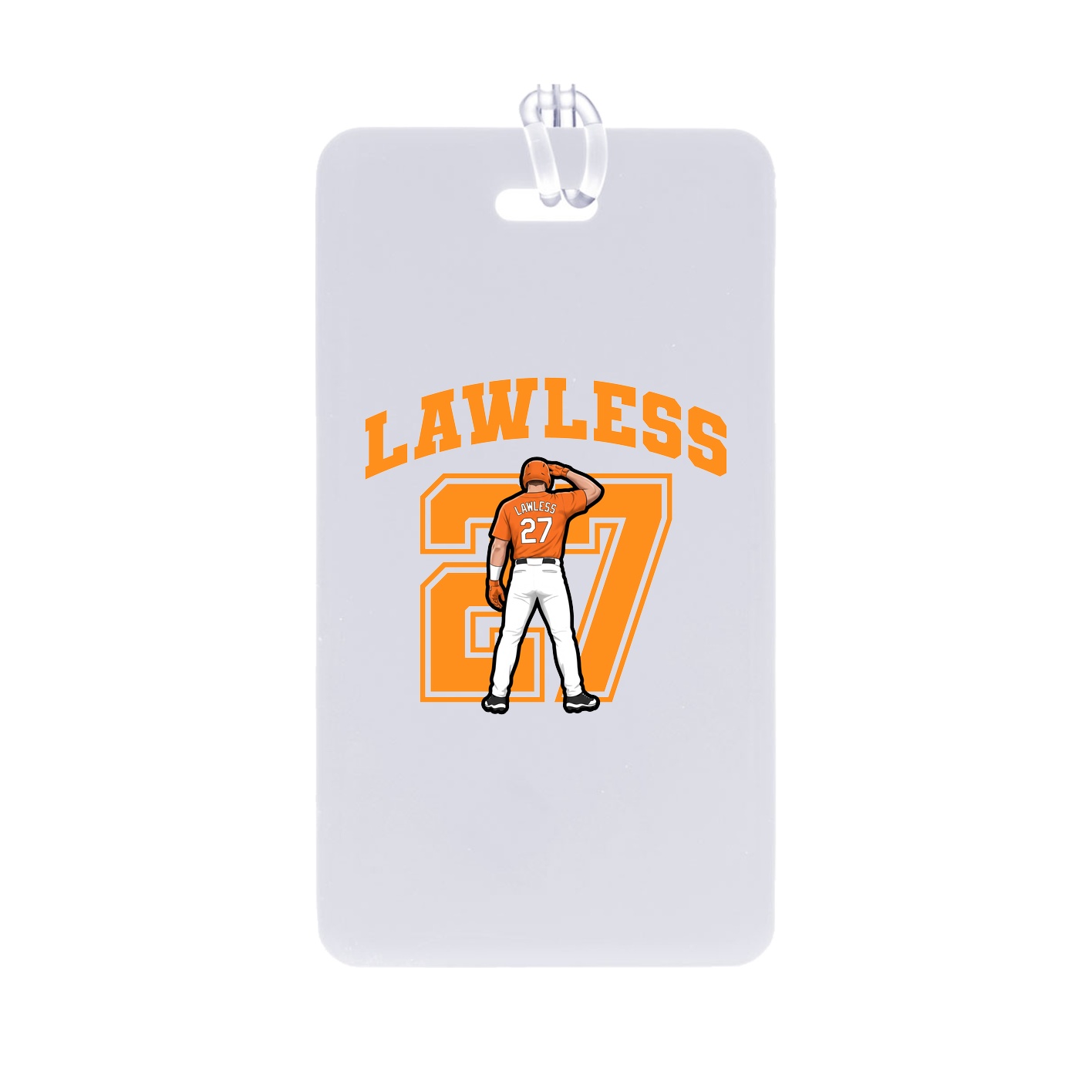 Bag Tag — Number in Classic