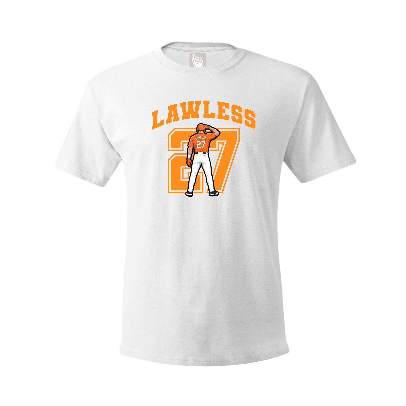 Tee — Number in White