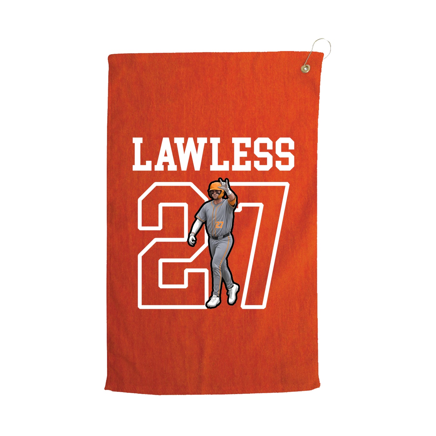 Golf Towel — Shirsey in Orange