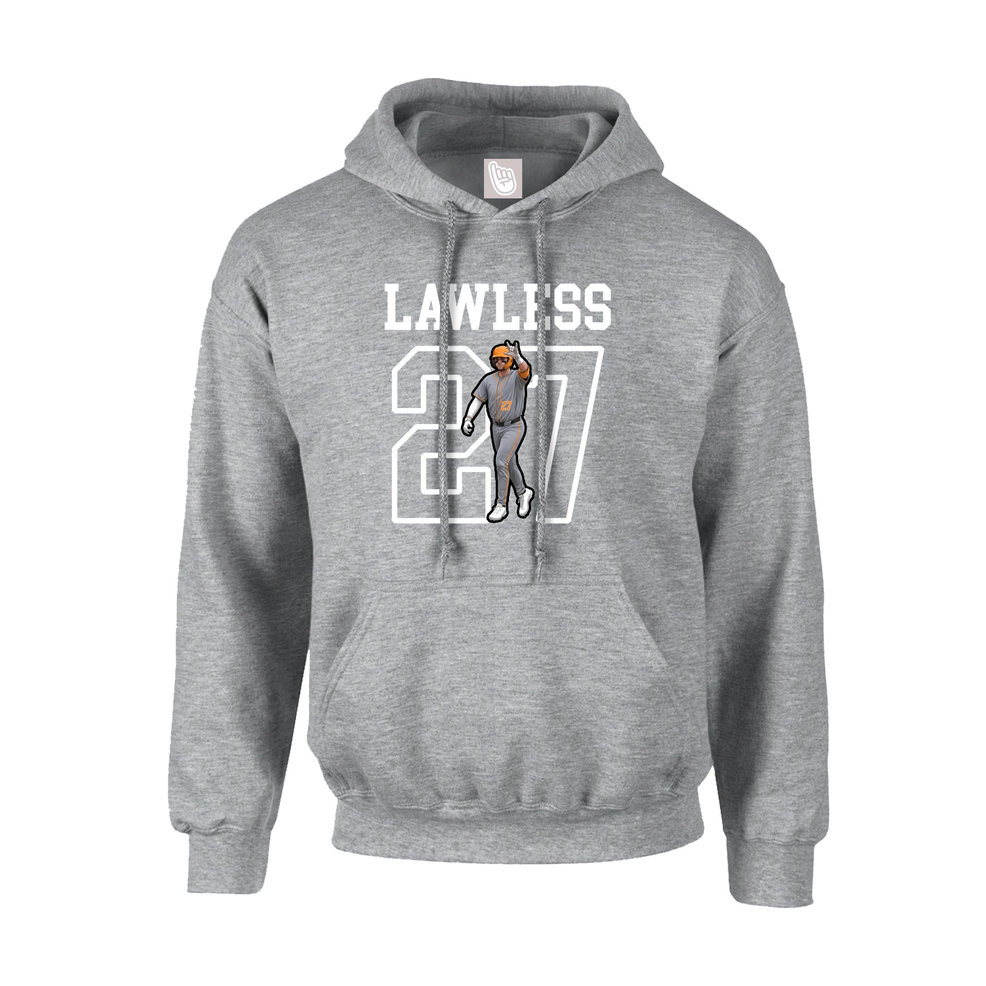 Hoodie — Shirsey in Grey