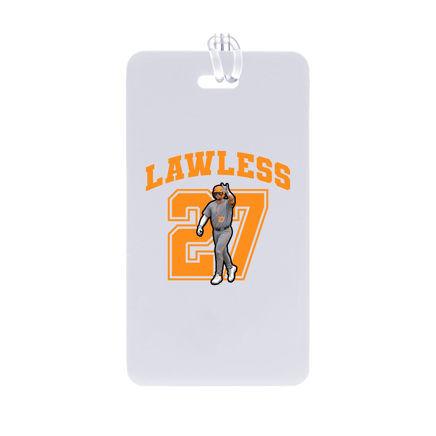 Bag Tag — Number in Classic